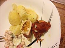 Fot. lucyna67, Roladki drobiowe w prosciutto nadziewane batatami Lucy