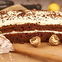 Piernik z kremem philadelphia