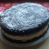 Ciasto czekoladowe z kremem