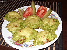 Fot. OwocowaSałateczka, Pieczone kotleciki jaglano-brokułowe