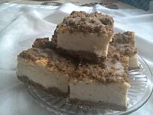 Fot. slodkokwasnakuchnia, Sernik bezglutenowy na kruchym spodzie jaglanym