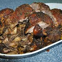 Pikantna kaczka z jabłkami z rękawa