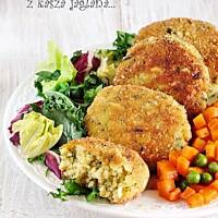 kotlety jajeczne z kaszą jaglaną…