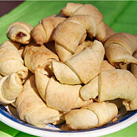 Rogaliki na słodkiej śmietance