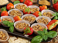 Fot. Wkn, Babeczki ziarenkowe a'la sezamki