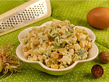 Fot. Wkn, Sałatka z pora i jajek