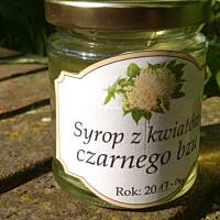 Syrop z kwiatów czarnego bzu - leczniczy