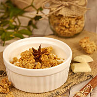 Crunchy z białą czekoladą