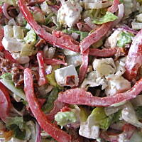 Rzymska sałata z serem feta