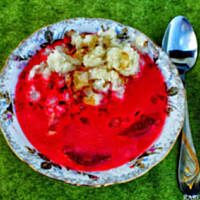 Barszcz czerwony zabielany