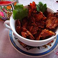 Czipsy z boczku - Bekonowe chipsy 