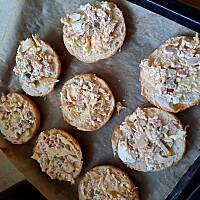 Kanapki na ciepło na śniadanko 