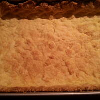 Kruche z musem śliwkowym i masą serową