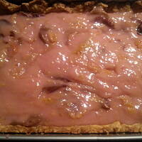 Kruche z musem śliwkowym i masą serową