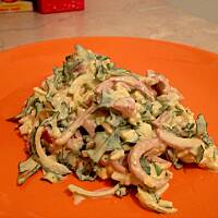 Sałatka z mortadelą