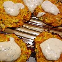 Kolorowe placki warzywno-serowe