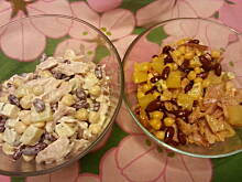 Fot. Dżanina Fonda, Sałatka na dwa sposoby.