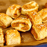 Paszteciki pyszne z mięsem z rosołu