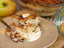 Fot. Wkn, Zapiekanka z ryżu i jabłek