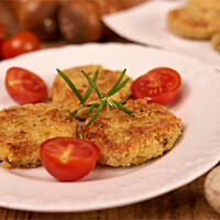 Kotleciki z kurczaka i soczewicy