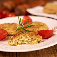 Kotleciki z kurczaka i soczewicy