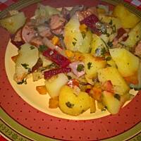 pieczone ziemniaki ...