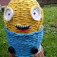 szkatułki i kuferki z wikliny papierowej