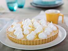 Fot. Mistrzowie Wypieków, Tarte au citron – tarta cytrynowa z bezami