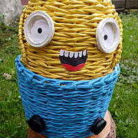 szkatułki i kuferki z wikliny papierowej