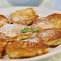 Placuszki jabłkowe na mleku kozim