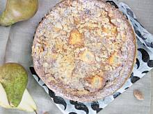 Fot. Mistrzowie Wypieków, Tarta migdałowa z gruszkami