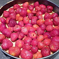 Ciacho z truskawkami w galaretce - łatwe i szybkie!