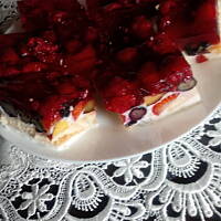 Ciasto pełne owoców