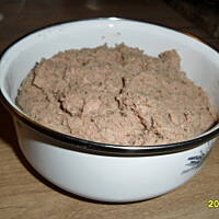 Masa z konserwy wieprzowej