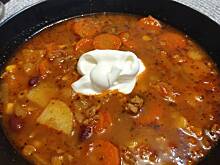 Fot. mariola2000, Zupa z mięsem mielonym