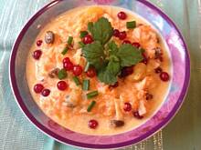 Fot. Lea2, Surówka marchewkowa z owocami