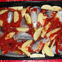 Zapiekany dorsz z ziemniakami