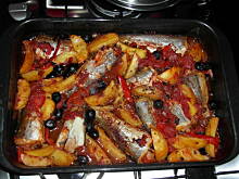 Fot. Gosia76, Zapiekany dorsz z ziemniakami