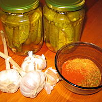 Ogórki w przyprawie do grilla