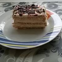 Biszkopt z kremem mascarpone