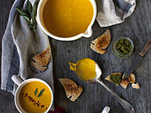 Fot. Dan Cake Polska, Zupa krem z kukurydzy z cynamonem