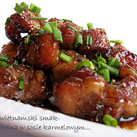 wietnamski smak-wieprzowina w sosie karmelowym…