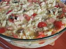 Fot. baryz1, Zapiekanka makaronowa z parówką i pieczarkami