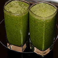 Koktajl szpinakowy