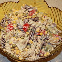 Sałatka Makaronowa Z Tuńczykiem