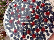 Fot. mariolan76, Tarta z kremem jogurtowym i biała czekolada 