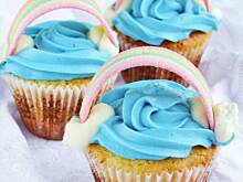 Fot. izaa_a, Mega waniliowe muffinki tęczowe…