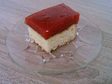 Fot. s_anka88, Biszkopt z musem truskawkowym