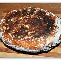 chleb z żeliwnego gara wg babci Małgosi