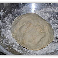 chleb z żeliwnego gara wg babci Małgosi